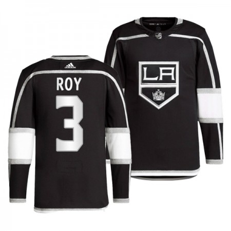 Los Angeles Kings Dresy Matt Roy 3 Adidas Černá Authentic - Pánské